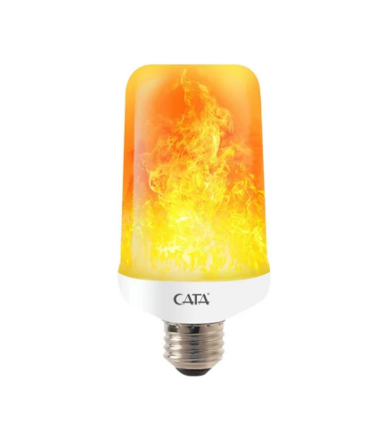 Cata | 5W Led Alev Ampul Üç Fonksiyonlu E27 Duy / Amber ct-4059